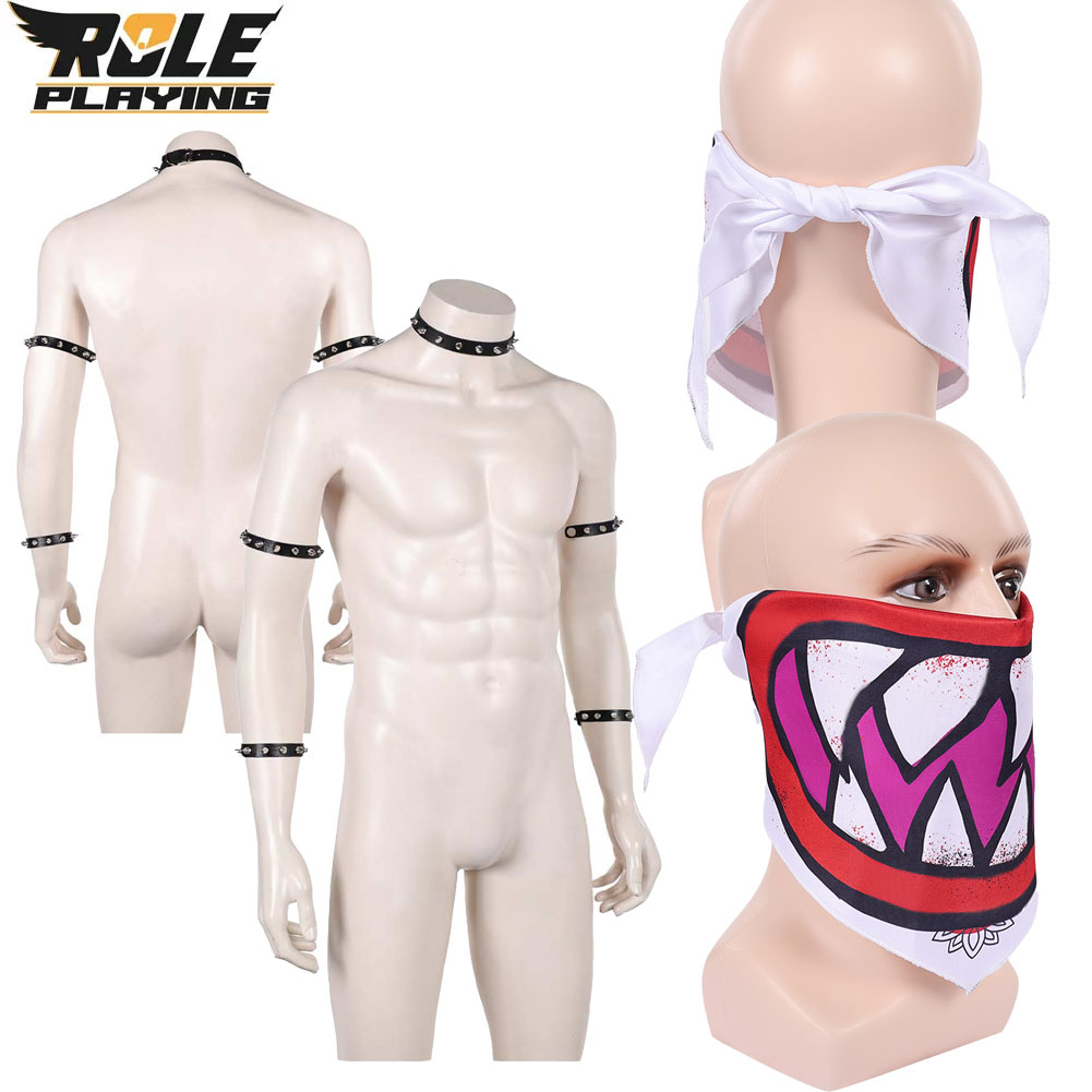 Ascot Neck Scarf - Aksesori Kostum Film Bros: Syal, Masker,