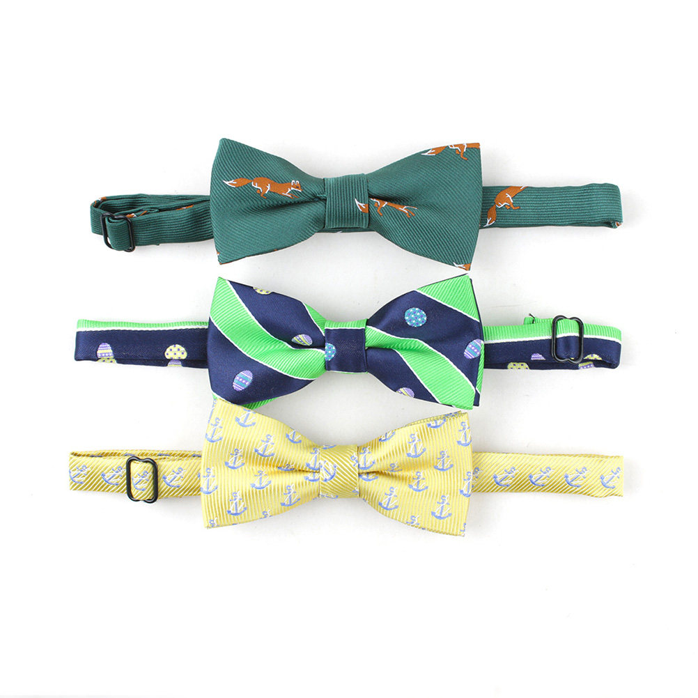 Bow Tie Pre Tied - Dasi kupu-kupu anak-anak, dapat disesuaikan, berbahan
