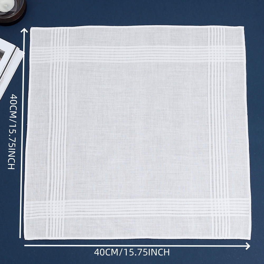 Saputangan Katun dengan Teks K - Handkerchief Cotton Men ulasan dan harga