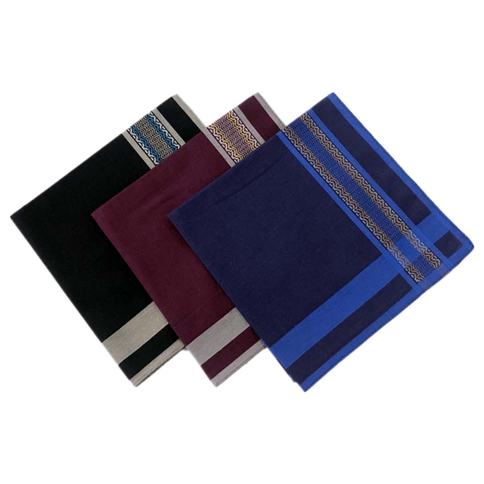 6 Pcs Sapu Tangan Pria Motif K - Handkerchief Cotton Men ulasan dan harga