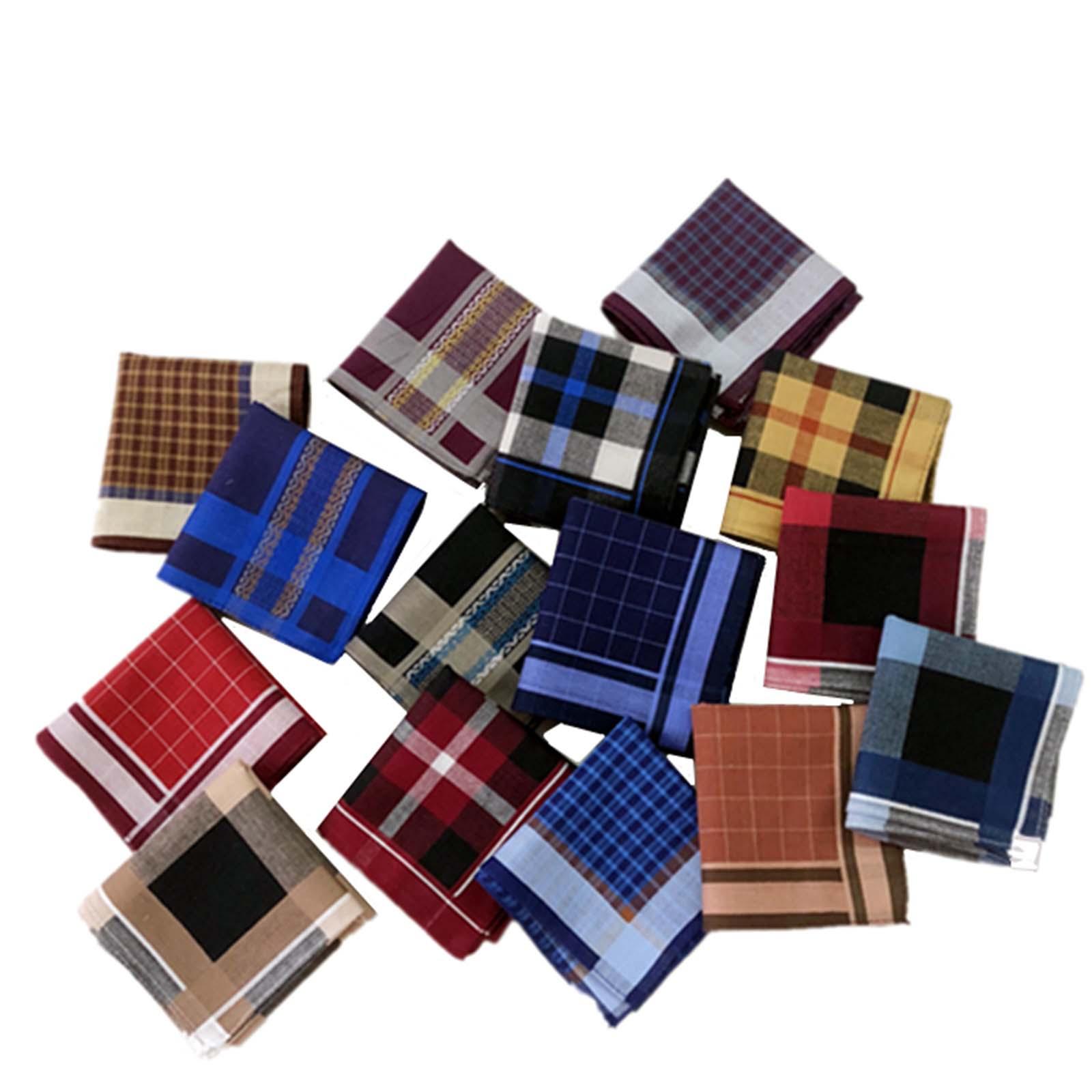6 Pcs Sapu Tangan Pria Motif K - Handkerchief Cotton Men ulasan dan harga