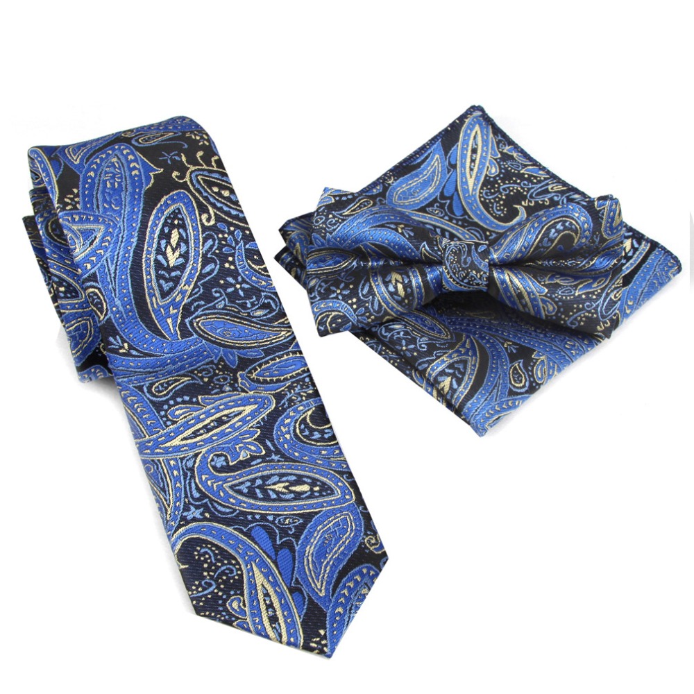 Set Dasi Kupu-kupu Tipis Motif - Skinny Tie Men ulasan dan harga