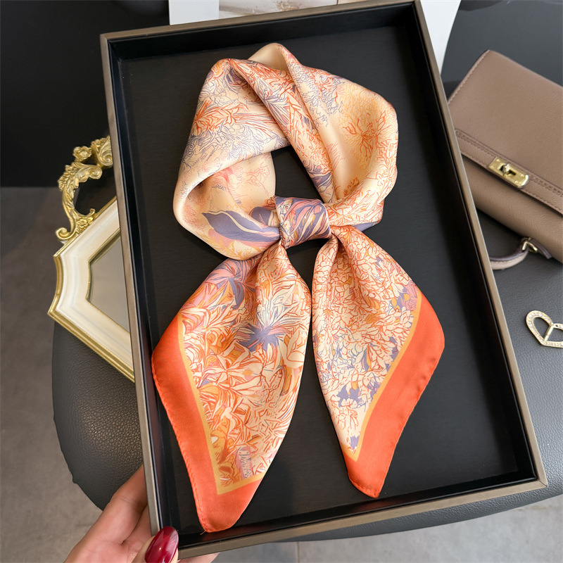 Syal Desain Mewah untuk Wanita - Silk Neck Scarf ulasan dan harga