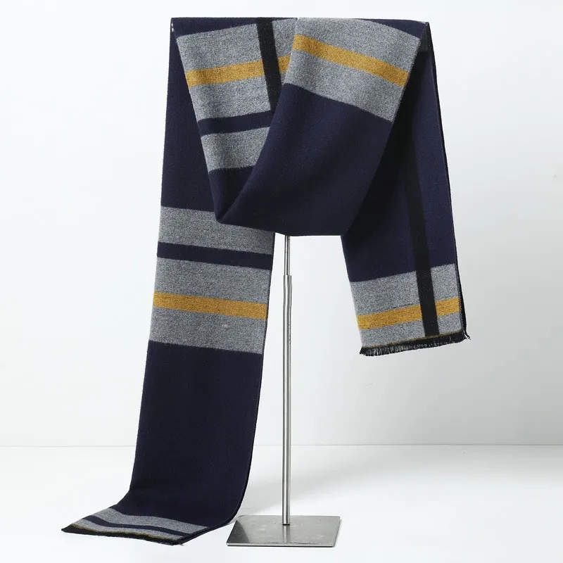 Syal Pria Bermotif Kotak-kotak - Muffler Men Wool ulasan dan harga