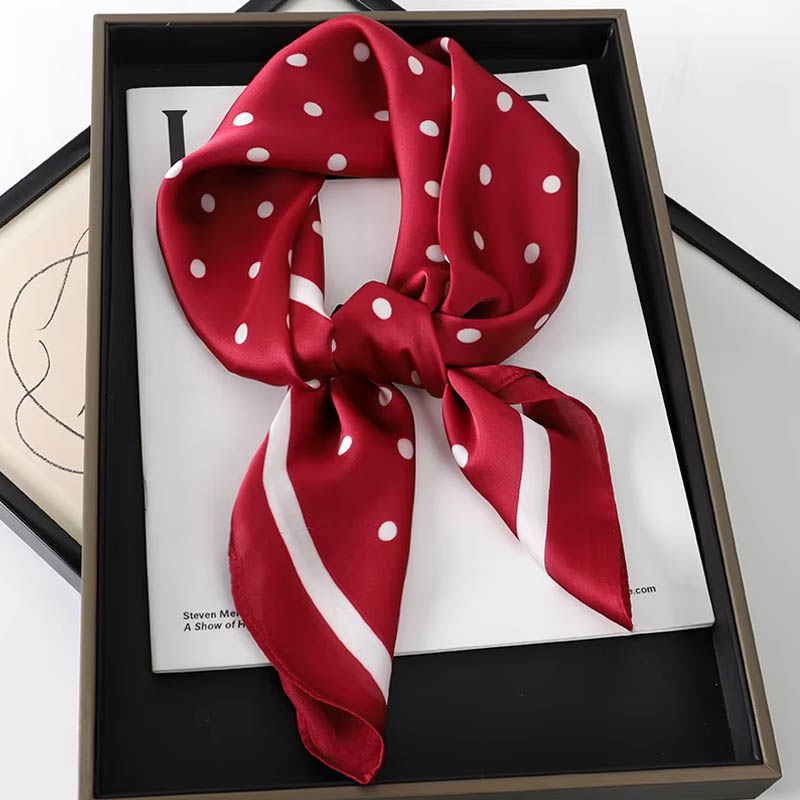 Syal Segi Empat Sutra Wanita M - Silk Neck Scarf ulasan dan harga