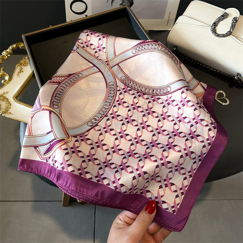 Syal Persegi Wanita Mewah Moti - Silk Neck Scarf ulasan dan harga